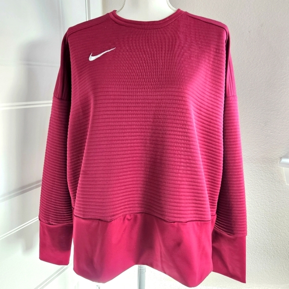 Nike Sweaters - Nike Women's Burgundy Sweater, Size M